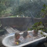 Bath Time Outdoors