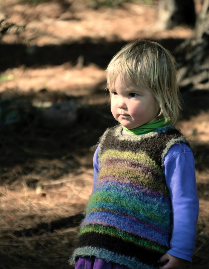 Esther at almost two years- nearly nine months before we knew she was deaf.